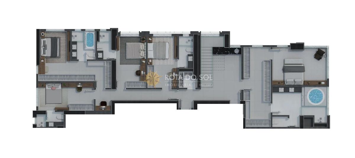 L'Atelier Penthouse Duplex 5 Suítes e 4 Vagas em Meia Praia Itapema/SC — foto 30
