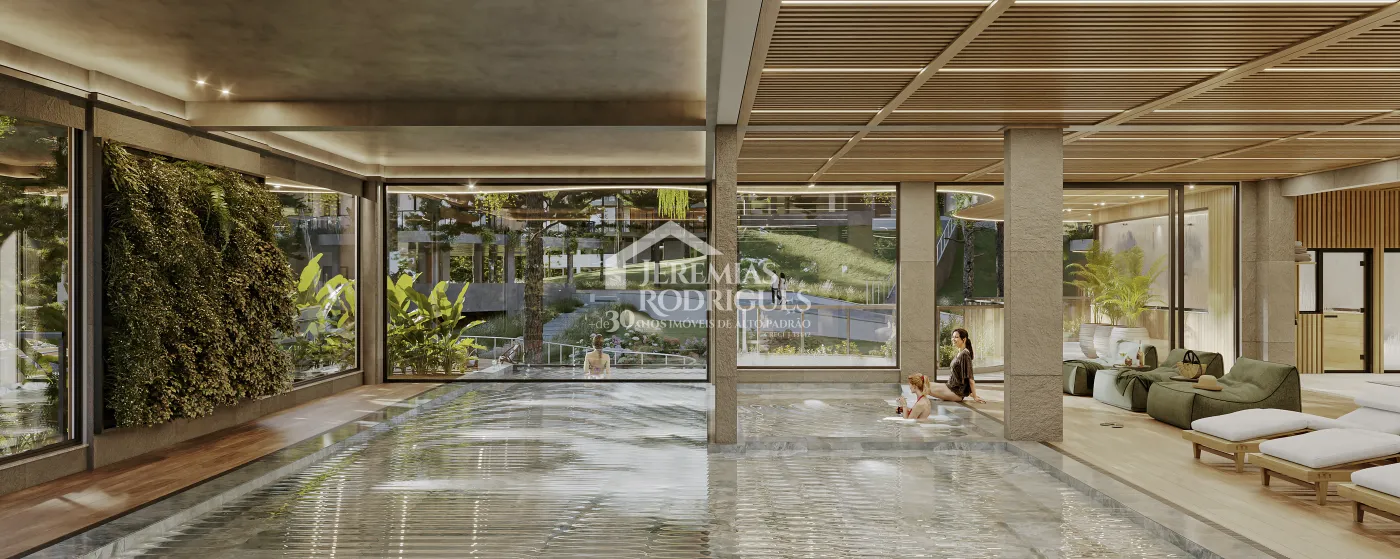 Apartamentos à venda com 2 ou 3 suítes, 164 m² e 192 m² no Ferramont Residencial em Campos do Jordão/SP.