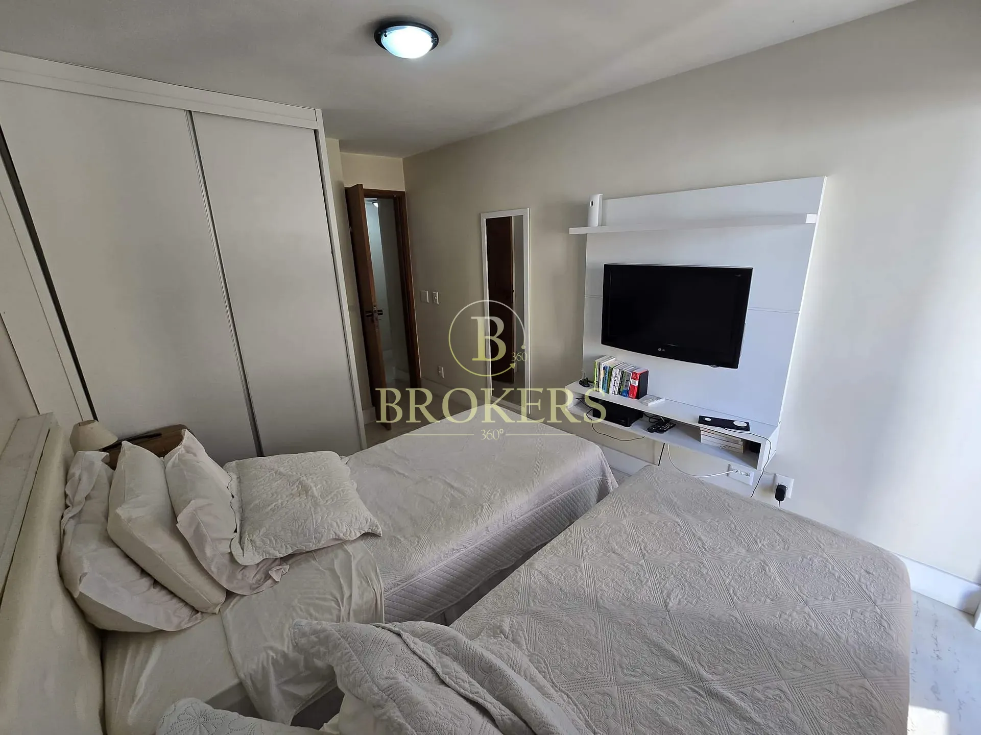 Flat à venda, Av Vieira Souto - Ipanema, Varanda vista mar, sala, 2 quartos sendo 1 suíte, 1 banhei — foto 13