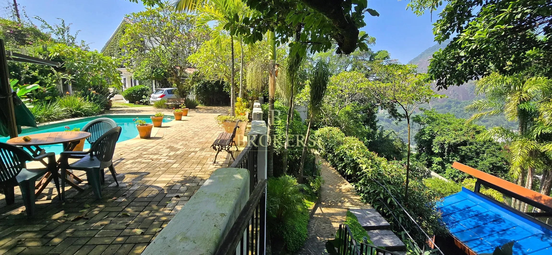 Mansão Colonial a venda em Santa Teresa: 2 Casas, Piscina e Área Gourmet. Terreno de 2.000m² , vist — foto 4