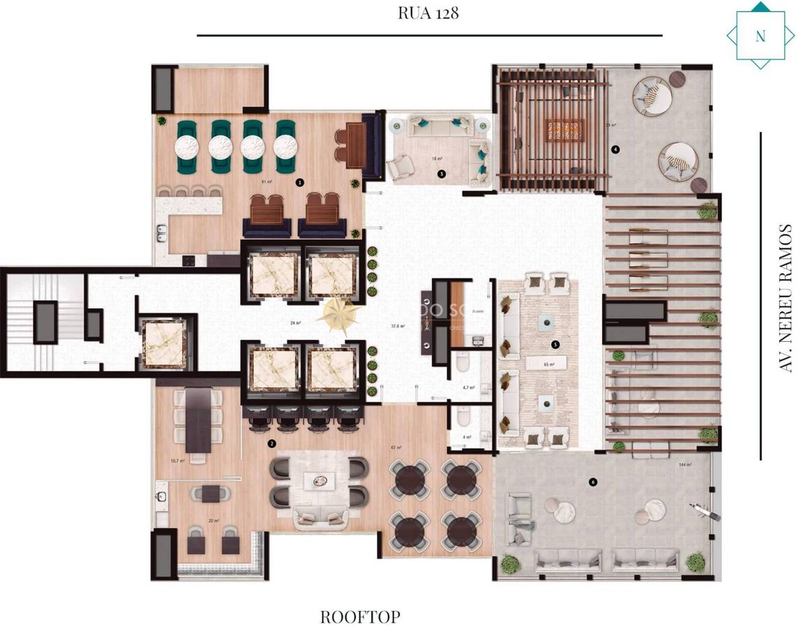 La Rocca Penthouse com 4 suítes e 5 vagas no Centro de Itapema — foto 27