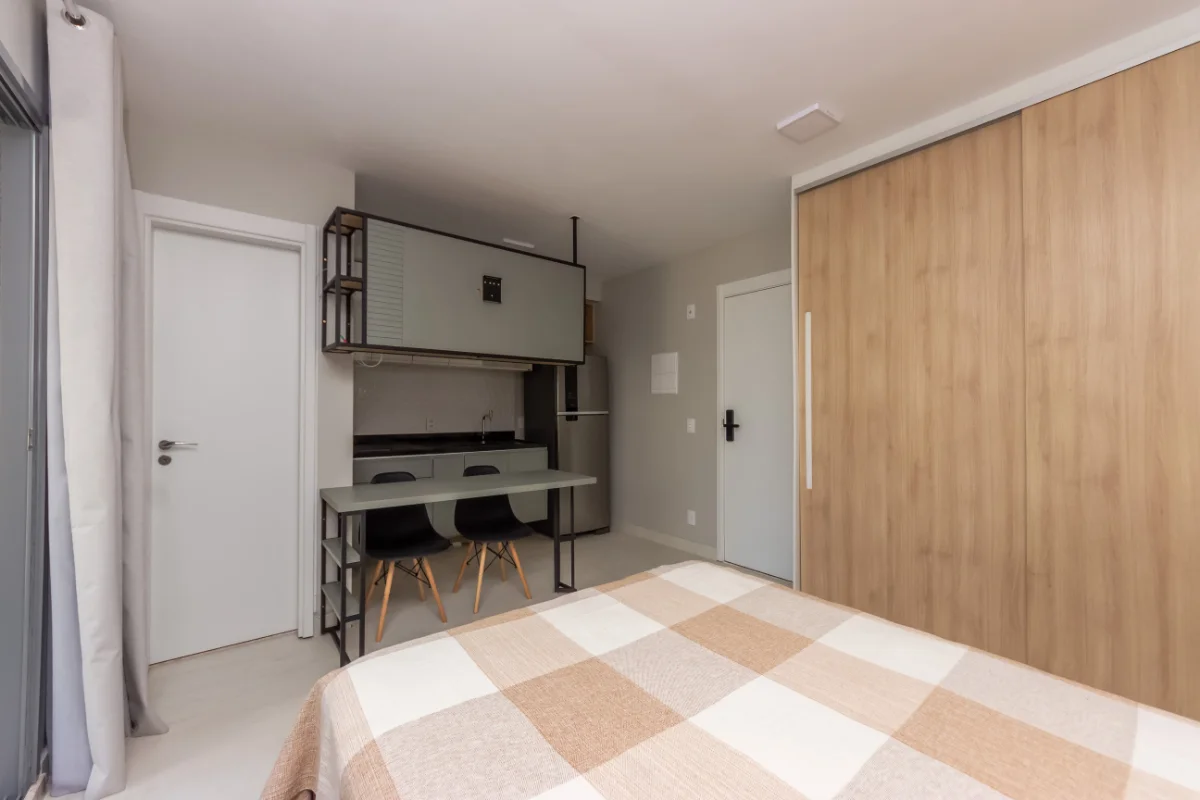 Studio 29 m² | 500 m do metrô Ana Rosa