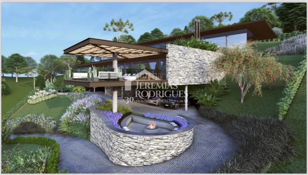 Casa em construção com 5 suítes, 796 m² - Condomínio Reserva Figueiredo - Campos do Jordão/SP.