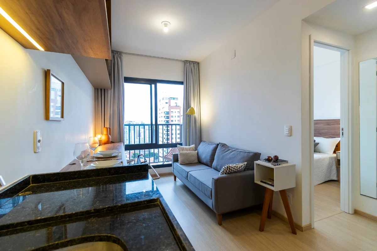 Apartamento em Mirandópolis próximo ao Metrô Praça da Árvore