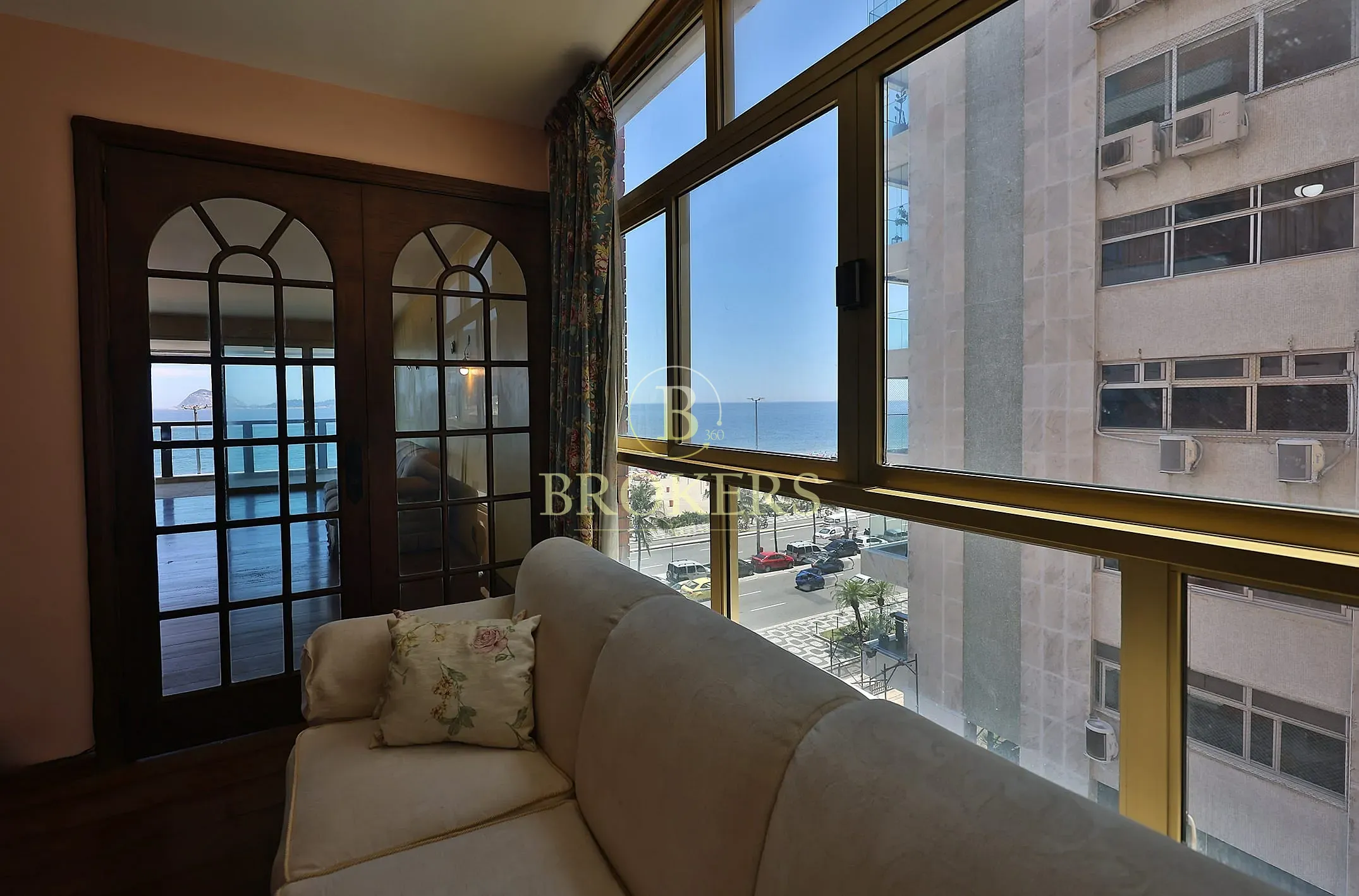 Apartamento à venda, Avenida Vieira Souto - Ipanema. Varanda com vista mar, varanda, salão, 3 quart — foto 34