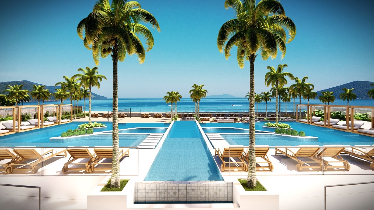 Apartamento à venda, 154 m² no Condomínio Enseada Palms em Ubatuba/SP.