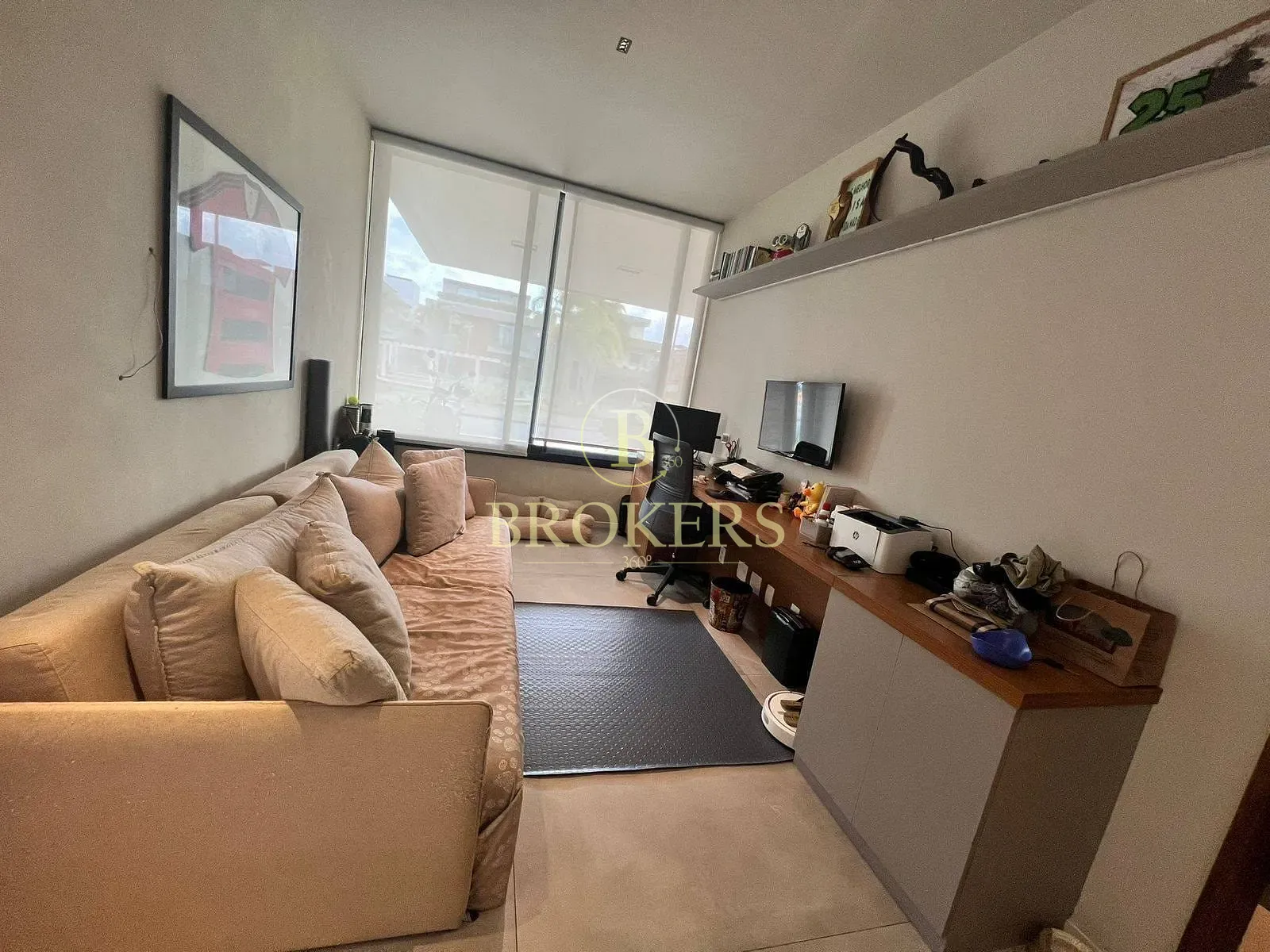 Moderna e sofisticada: Casa triplex no Alphaville com elevador, 5 suítes e terraço panorâmico por R — foto 50