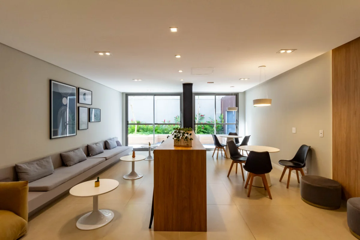 Apartamento 55 m² | 1 dormitório (suíte) | 550 m do metrô AACD-Servidor