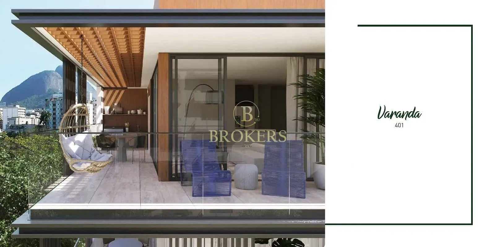 Apartamento todo circundado de varanda à venda,  Dumont Gávea, a partir de:  R$ 3.400.000,  1 apart