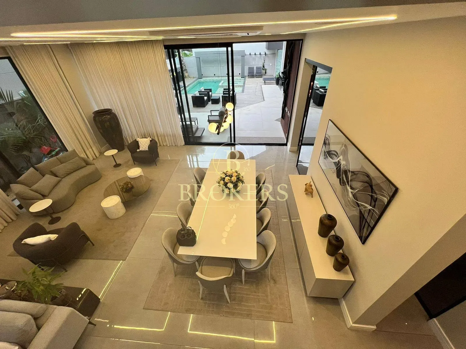Design e luxo no Alphaville: Mansão triplex de 820m² com elevador, 5 suítes e lazer exclusivo por R — foto 34