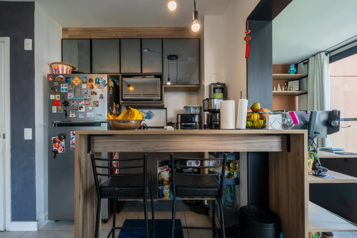 Studio mobiliado 43 m² | 700 m do metrô Praça da Árvore