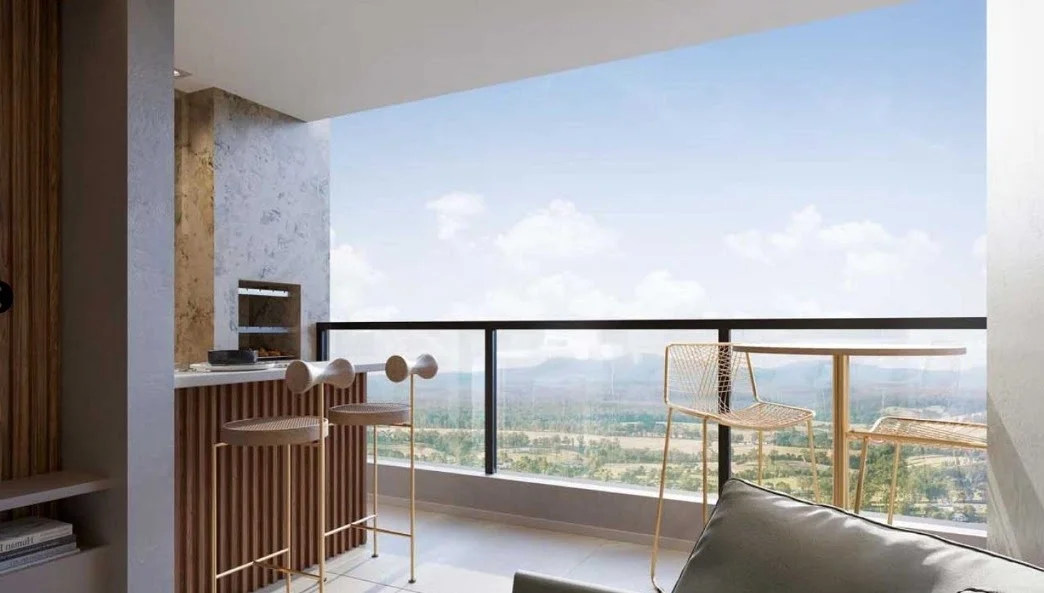 Apartamento à venda com 2 dormitórios, 76 m² no Condomínio Tríade Century Plaza em Taubaté/SP. 