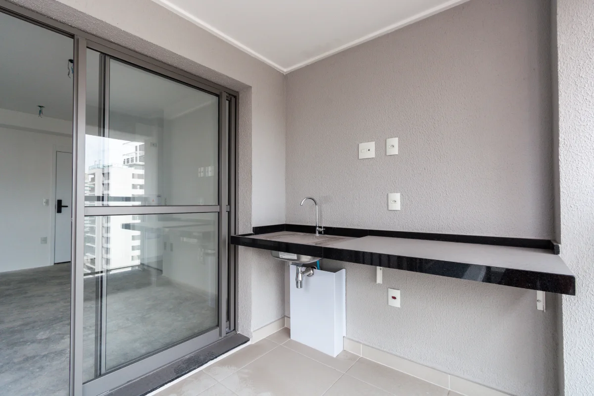 Apartamento 50 m² | 1 dormitório (suíte) | 350 m do metrô Santa Cruz