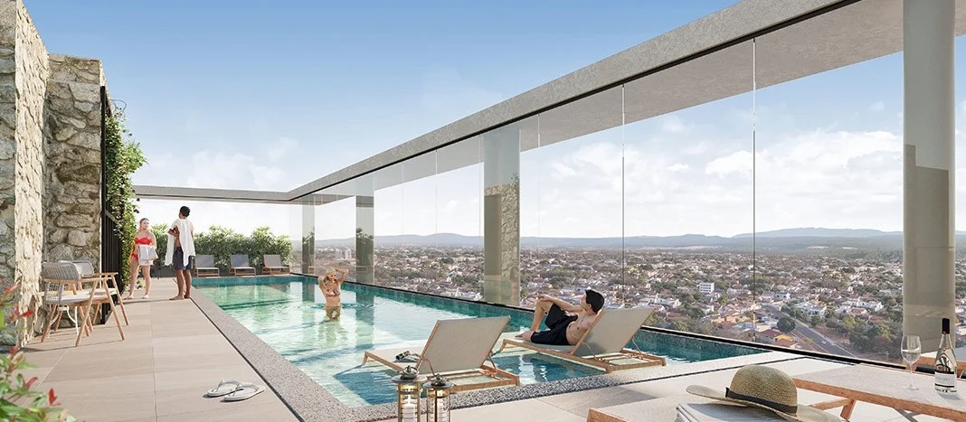 Apartamento à venda com 2 dormitórios, 76 m² no Condomínio Tríade Century Plaza em Taubaté/SP. 