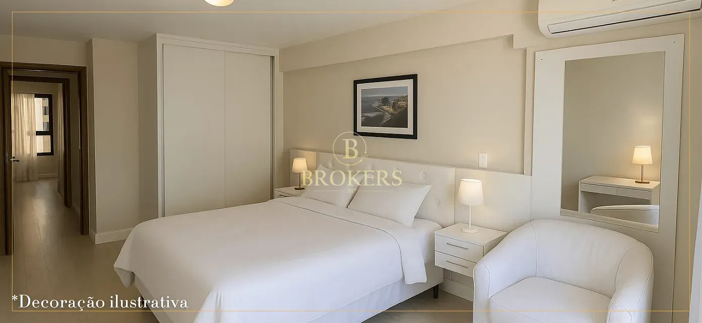Apartamento vista mar para locação, Ipanema, Varanda, 2 quartos / 1 suíte - 2 vagas - 90m²