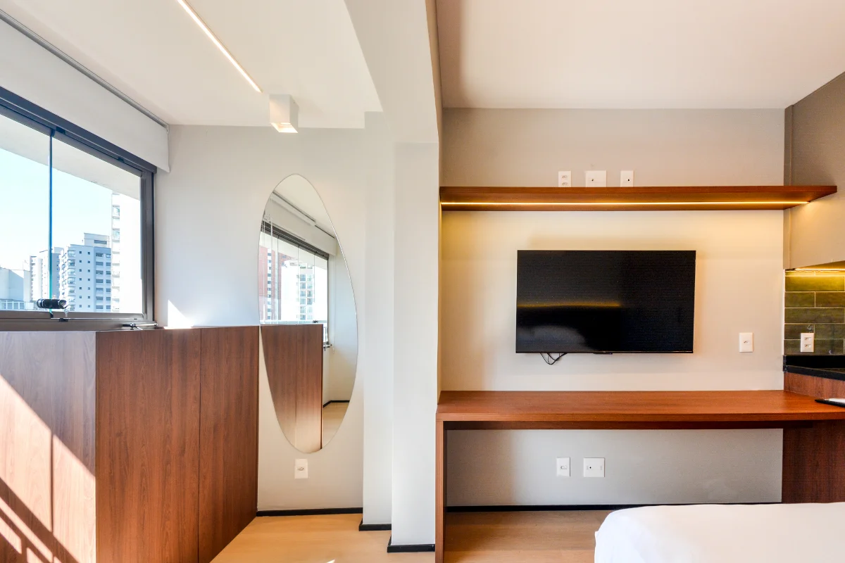 Studio com Piscina e Coworking na Vila Mariana – Próximo ao Metrô