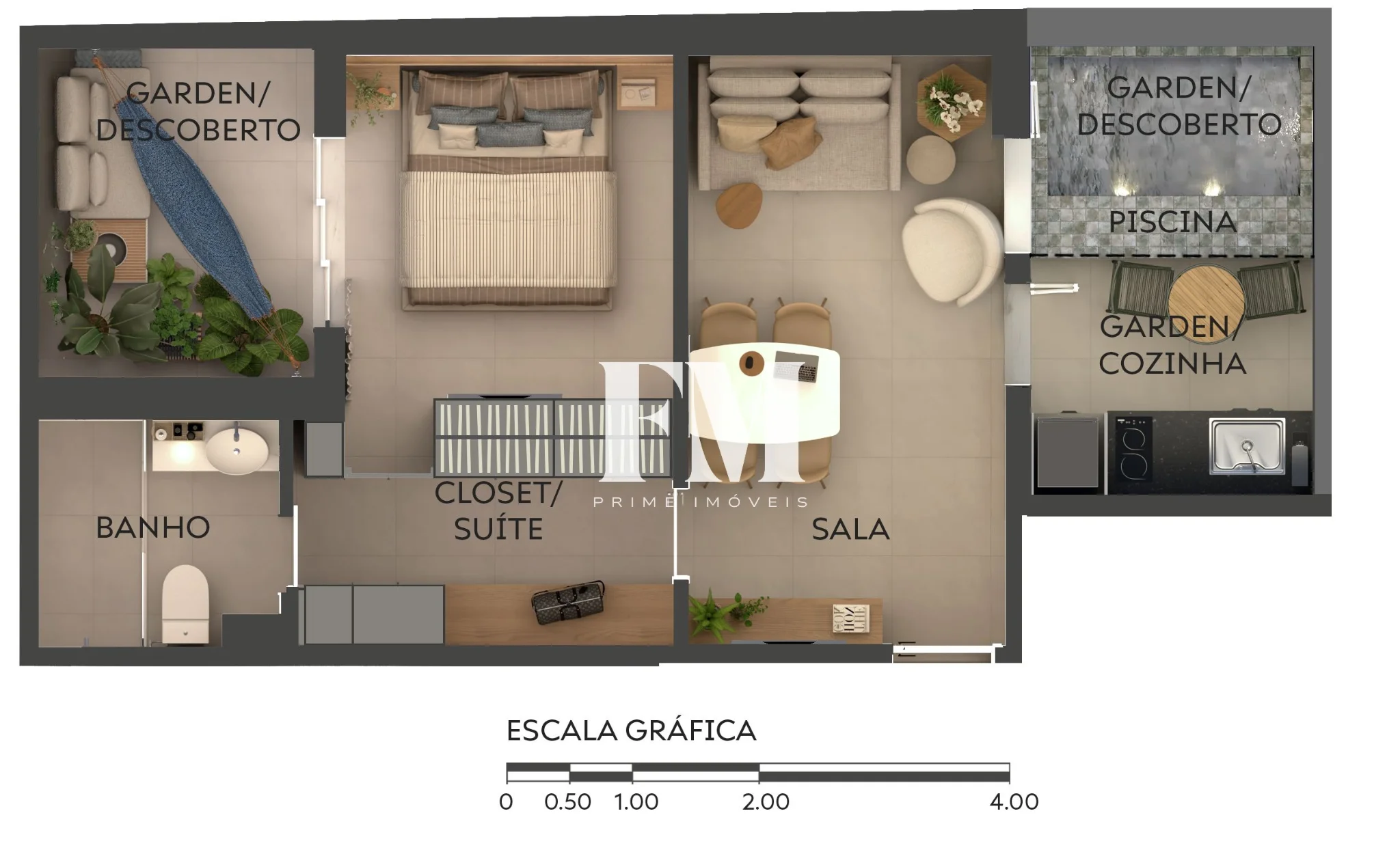 Empreendimento Duetto Bambina – Botafogo | Investimento com rentabilidade de Alta Performance  - foto 15