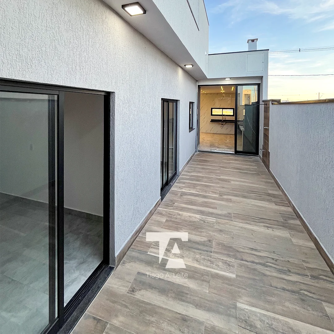 Casa nova 3 quartos com suíte e espaço gourmet à venda no Bosque da Imperatriz – Pindamonhangaba/SP  