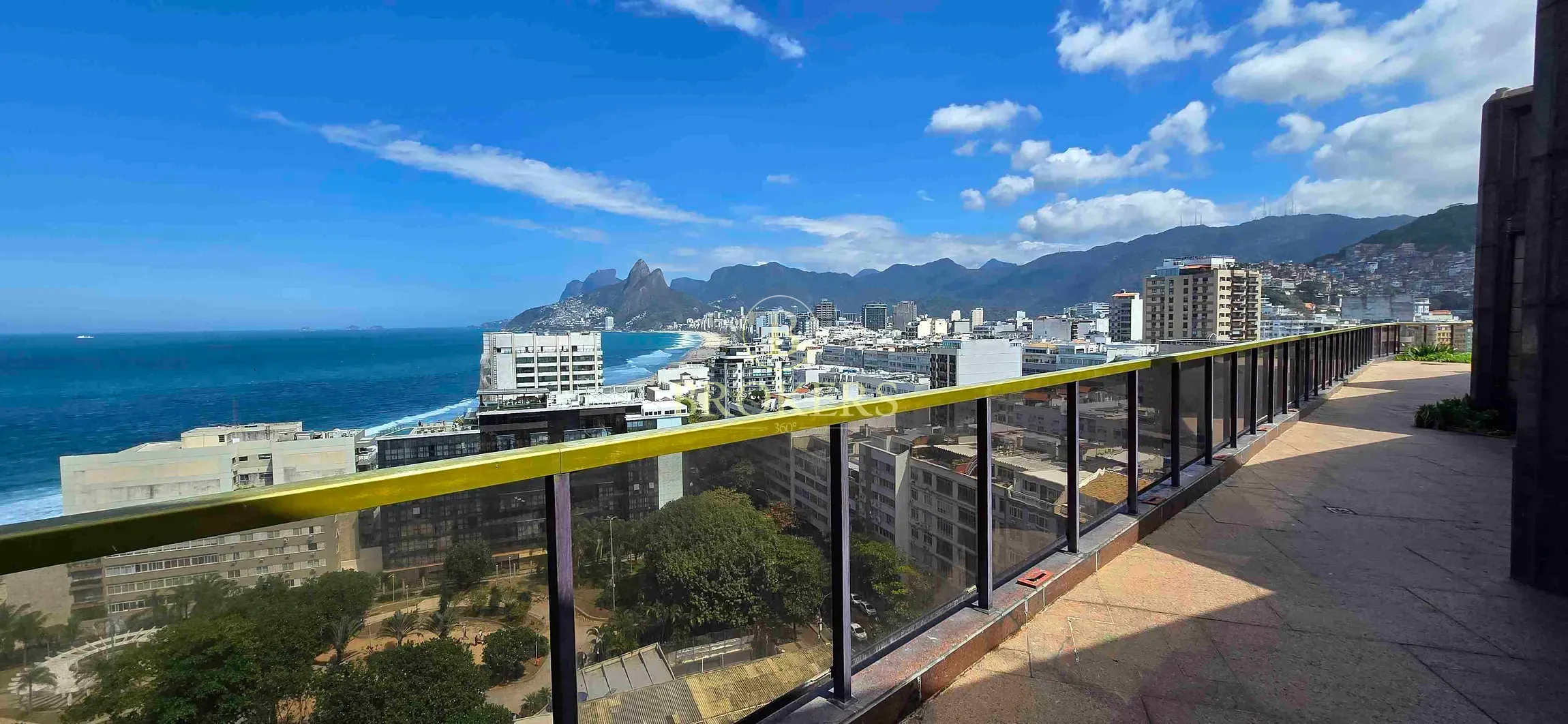 Cobertura única e exclusiva com 850 m². Vista panorâmica da praia de Ipanema e o Arpoador. — foto 18