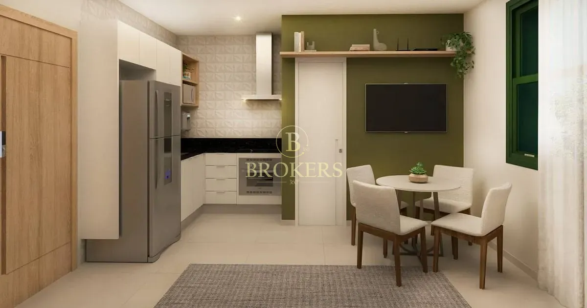 SALA QUARTO EM COPACABANA - BAIRRO PEIXOTO - PRONTO PARA ENTRAR E MORAR - 36 M² — foto 4