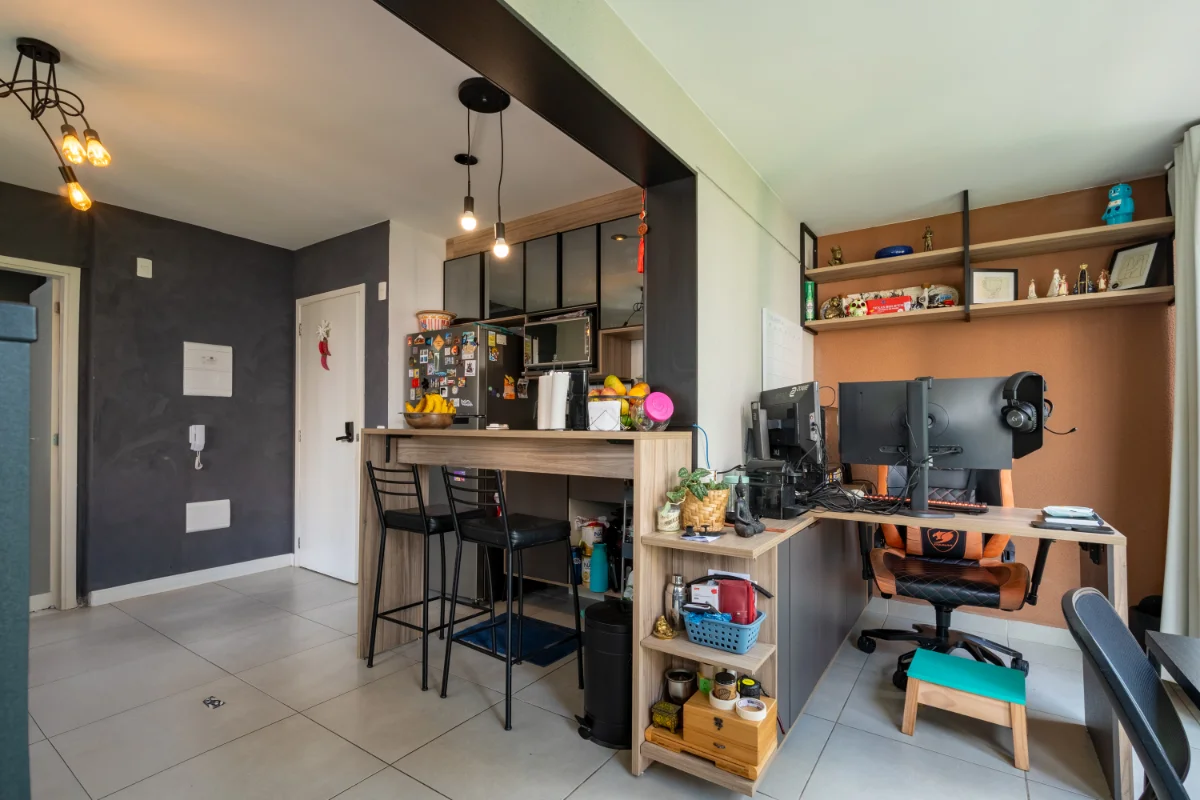 Studio mobiliado 43 m² | 700 m do metrô Praça da Árvore