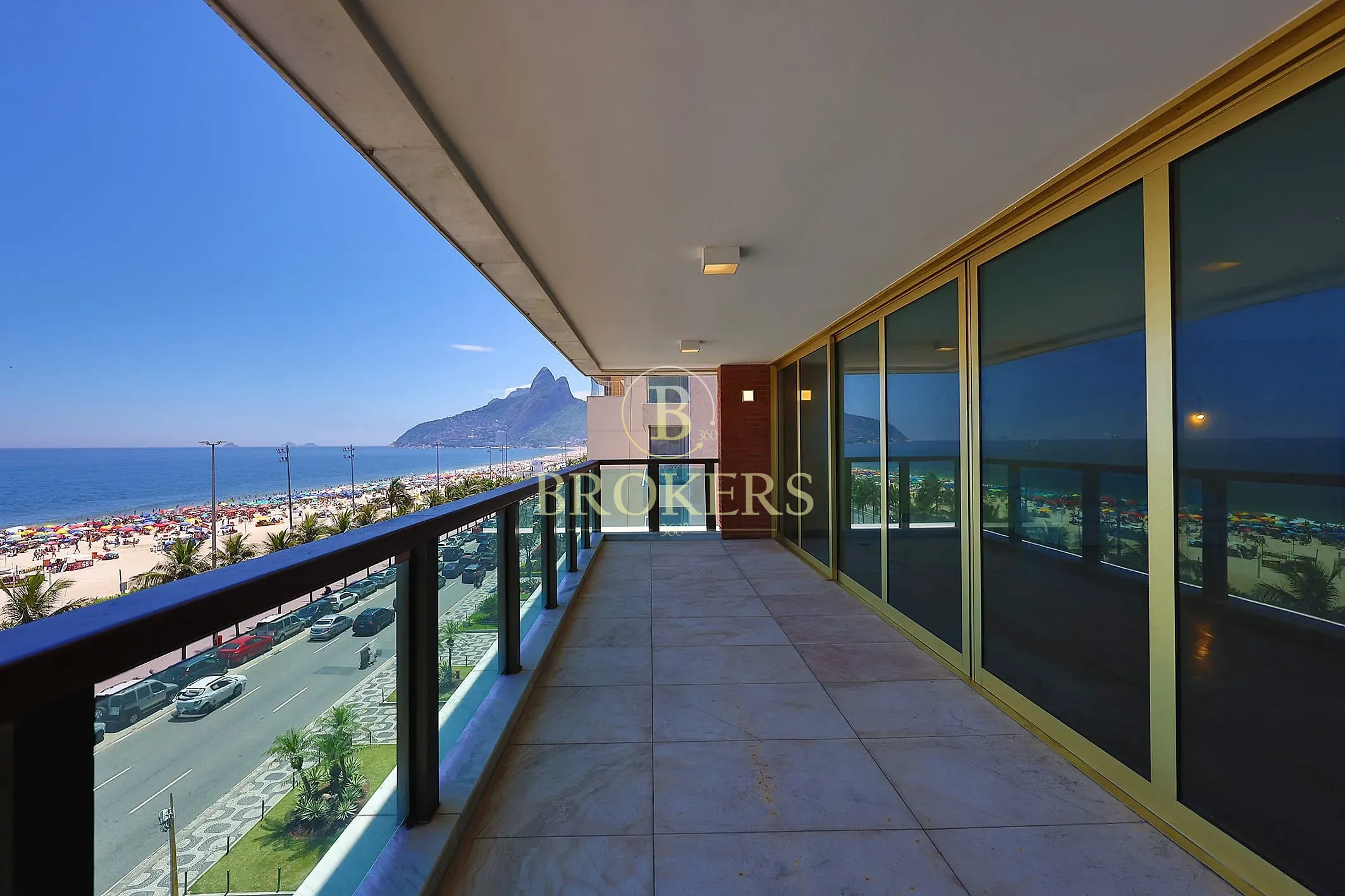Apartamento à venda, Avenida Vieira Souto - Ipanema. Varanda com vista mar, varanda, salão, 3 quart — foto 25