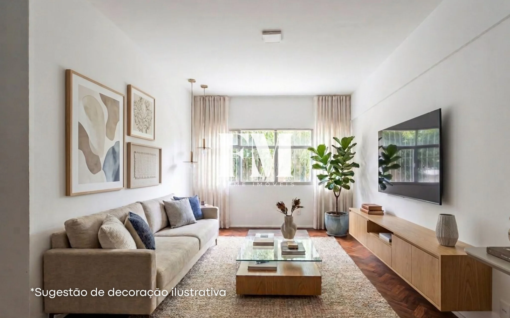 Humaitá | Rua Humaitá (Edifício Cristo Redentor) | 3 Quartos | 93m² com Vaga