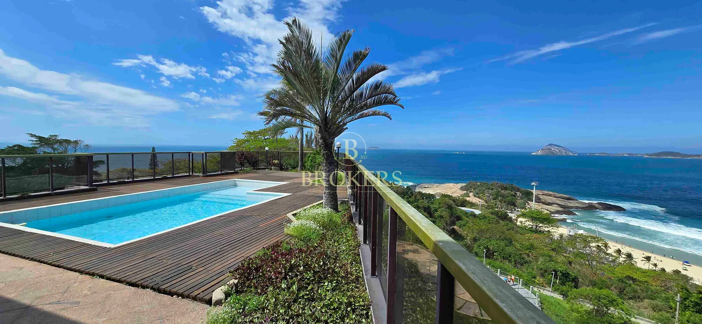 Cobertura única e exclusiva com 850 m². Vista panorâmica da praia de Ipanema e o Arpoador. — foto 4
