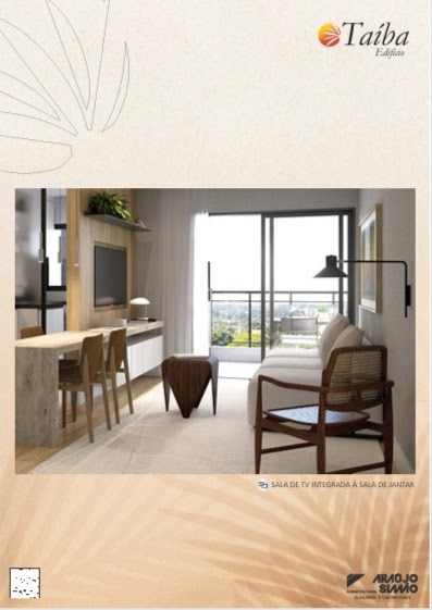 Apartamento à venda com 2 dormitórios, 75 m² no Edifício Taíba em Taubaté/SP.