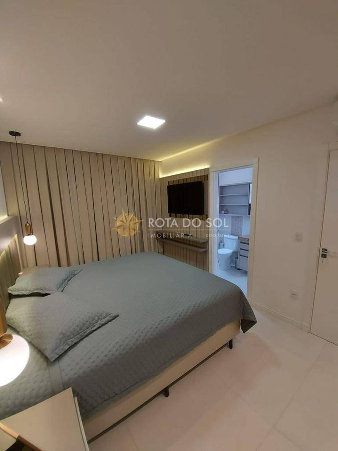 Comodoro apartamento mobiliado com 3 suítes e 2 vagas na Meia Praia Itapema SC