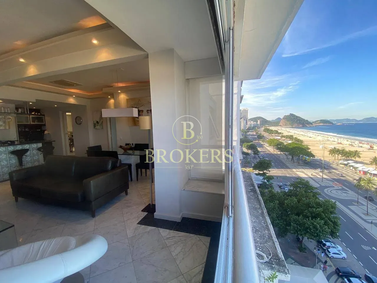 Cobertura / Penthouse à venda, Avenida Atlântica - Copacabana. Varanda, 3 quartos sendo 2 suítes. — foto 2