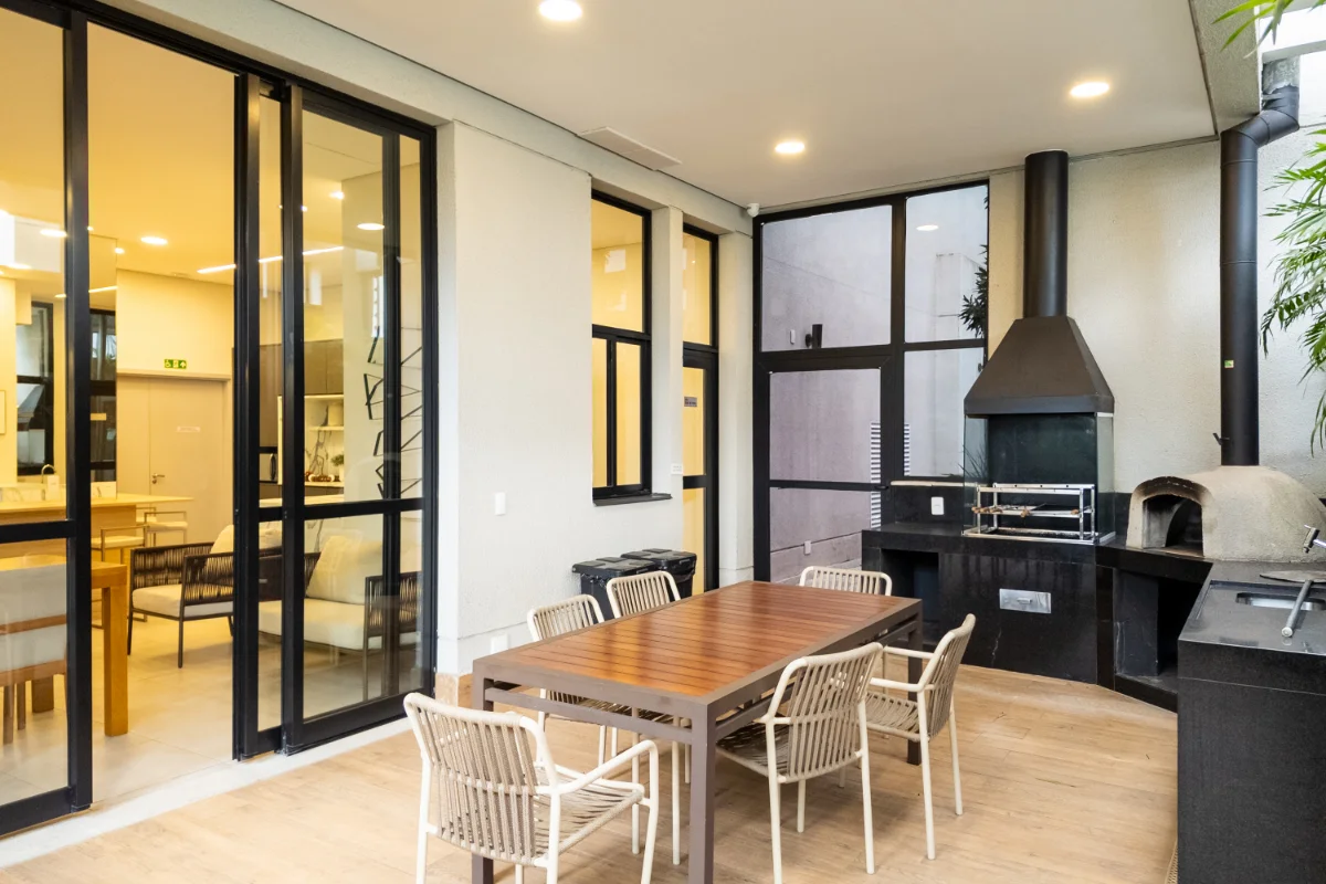 Studio mobiliado 43 m² | 700 m do metrô Praça da Árvore