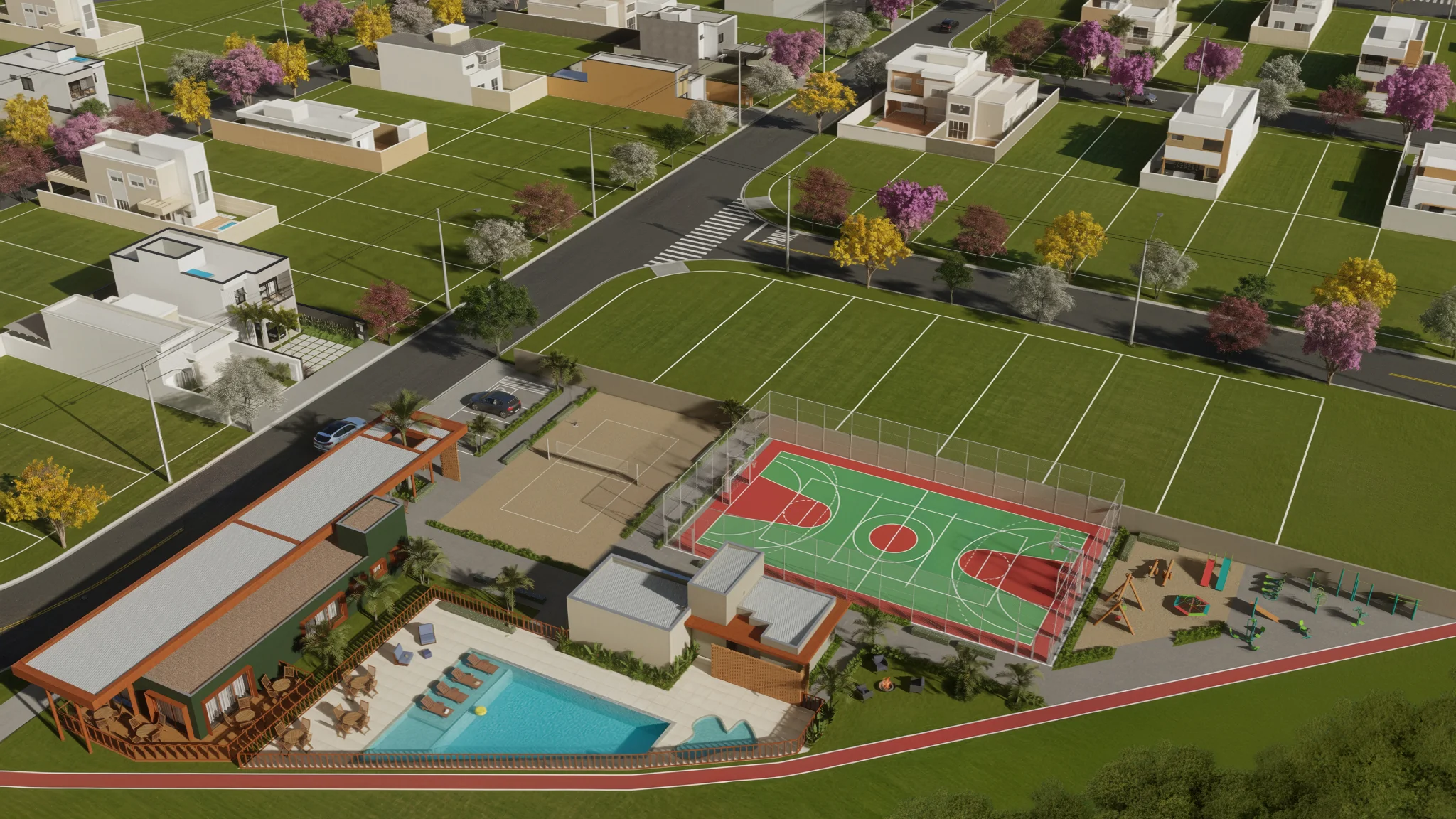 Terrenos à venda a partir de 200 m² no Condomínio Quinta das Palmeiras em Pindamonhangaba/SP.