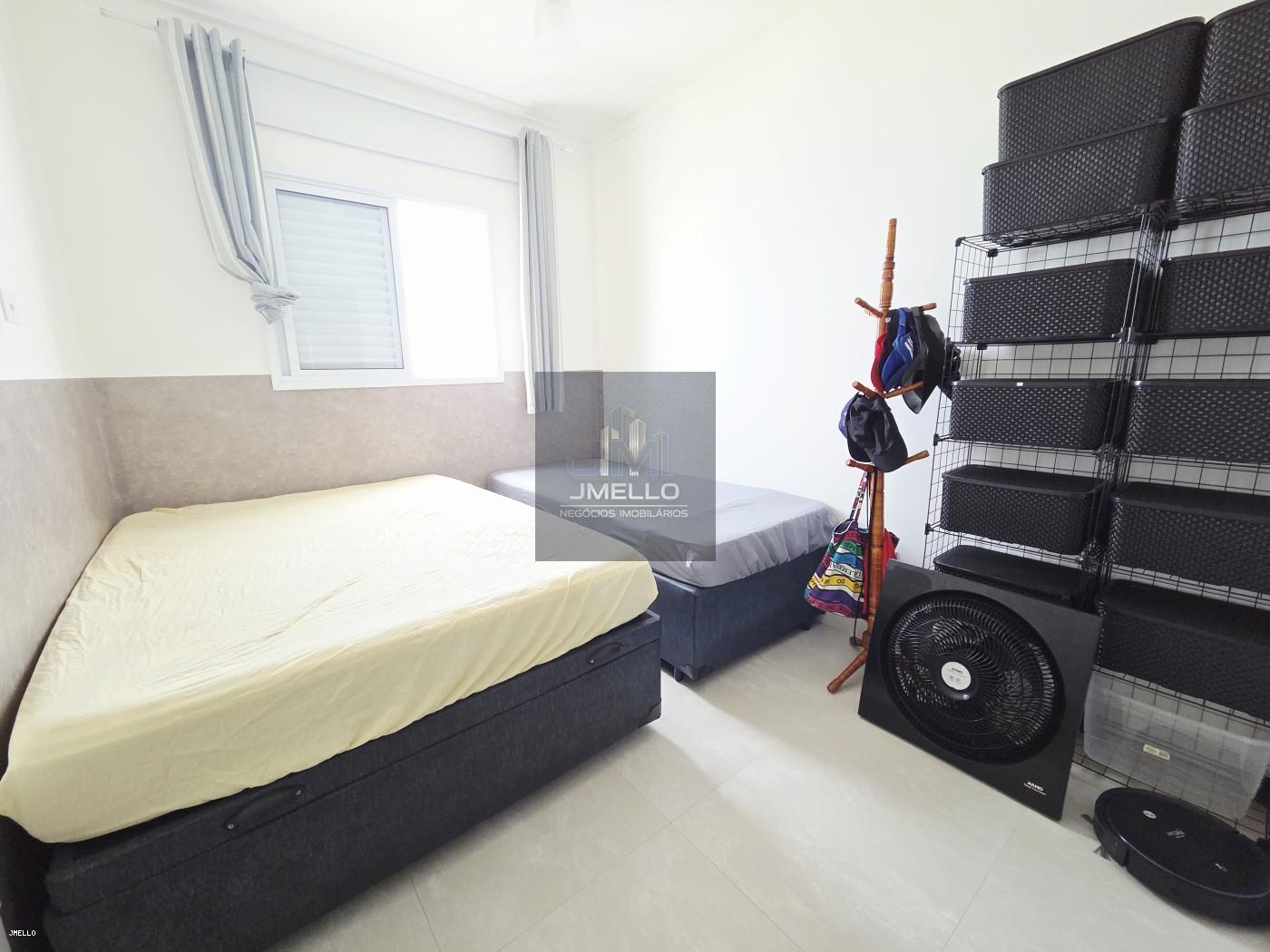 Apartamento para Venda em Praia Grande, Caiçara, 1 dormitório, 1 suíte, 2 banheiros, 1 vaga