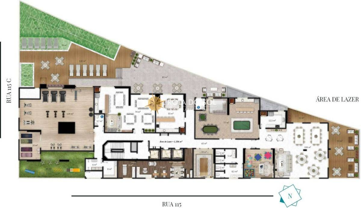 Magnólia Apartamento 4 Suítes Vista Total Mar Canto da Praia Itapema SC