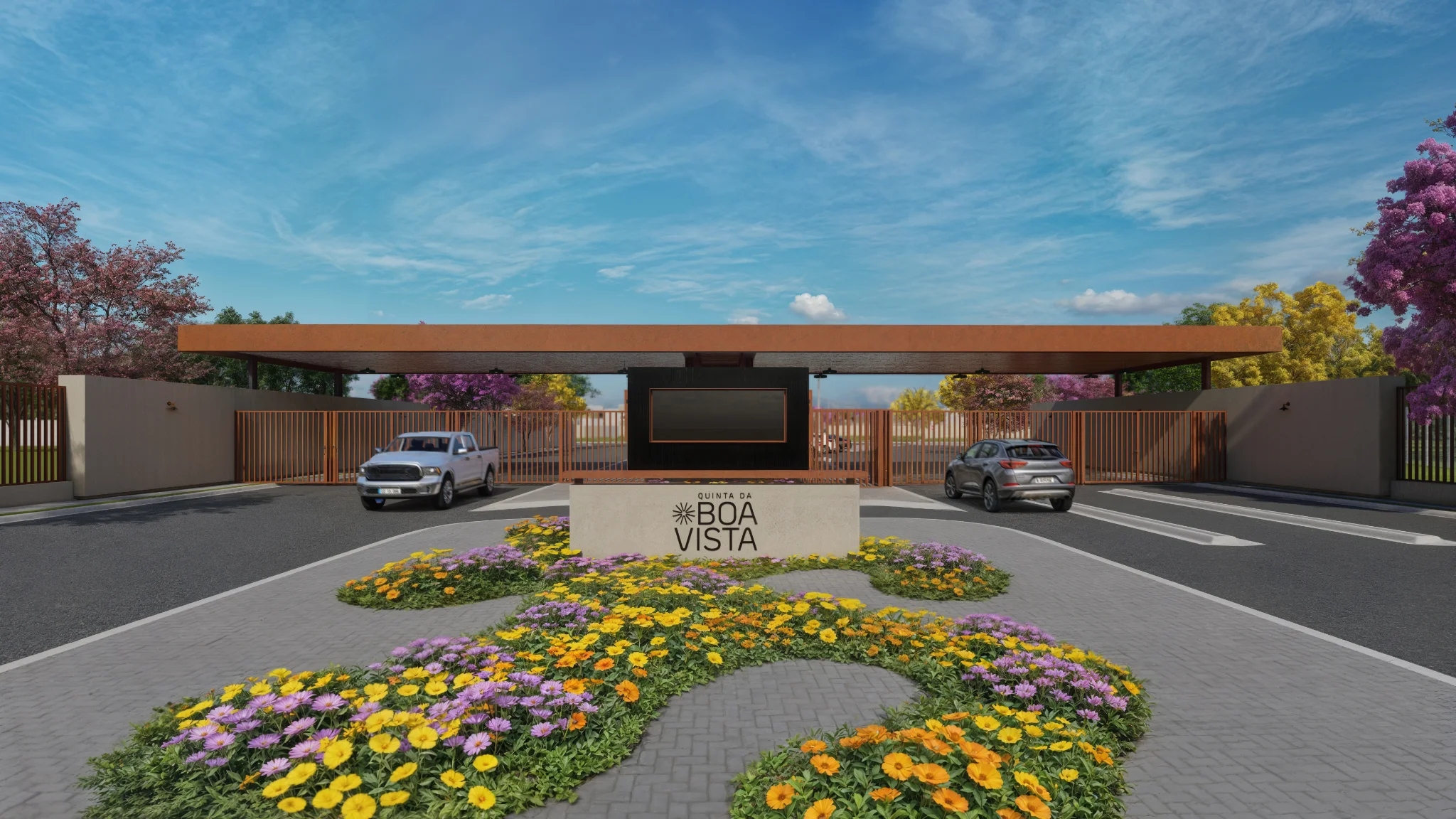 Terrenos à venda a partir de 200 m² no Condomínio Quinta das Palmeiras em Pindamonhangaba/SP.