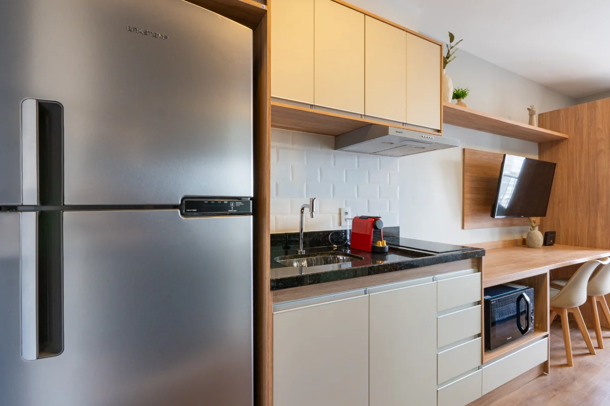 Studio 35 m² | 500 m do metrô Ana Rosa