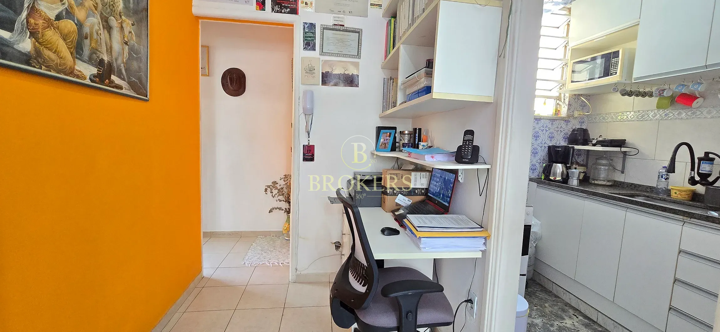 Apartamento Quarto e Sala  à Venda, Rua Joaquim Silva, Centro, a 650 metros do Metrõ Glória