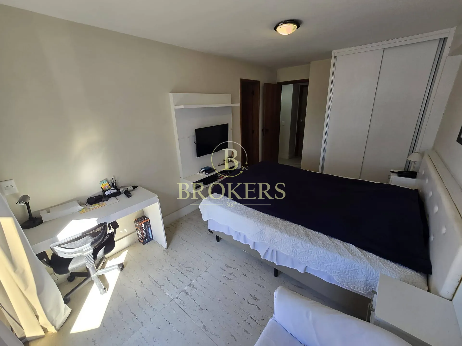 Flat à venda, Av Vieira Souto - Ipanema, Varanda vista mar, sala, 2 quartos sendo 1 suíte, 1 banhei — foto 10