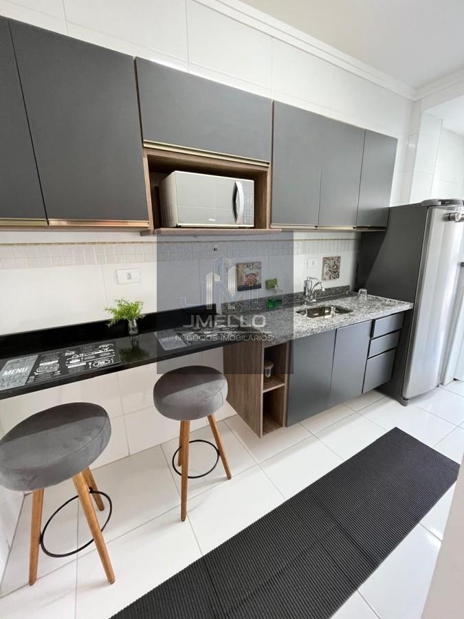 Apartamento para Venda em Praia Grande, Caiçara, 1 dormitório, 1 banheiro, 1 vaga