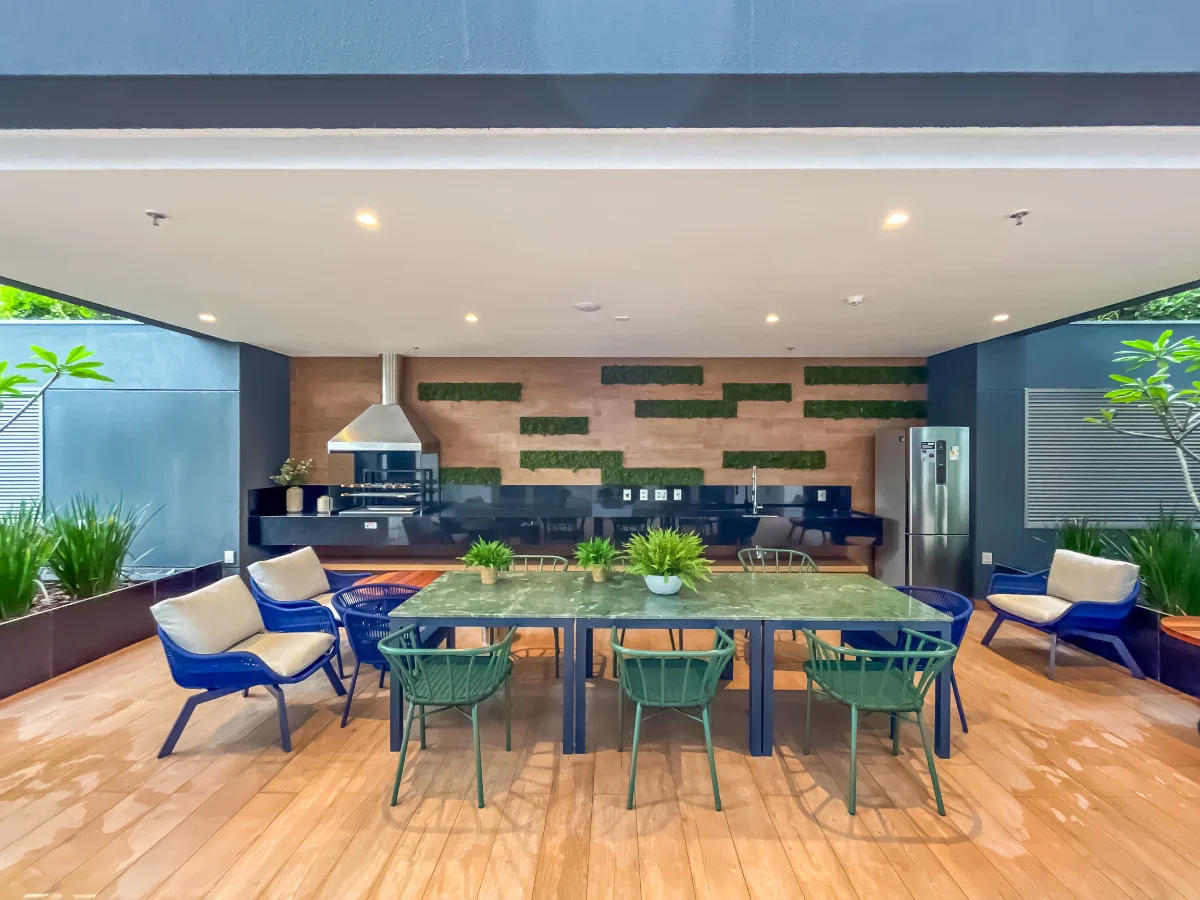 Apartamento 51 m² | 1 dormitório (suíte) | 350 m do metrô Santa Cruz