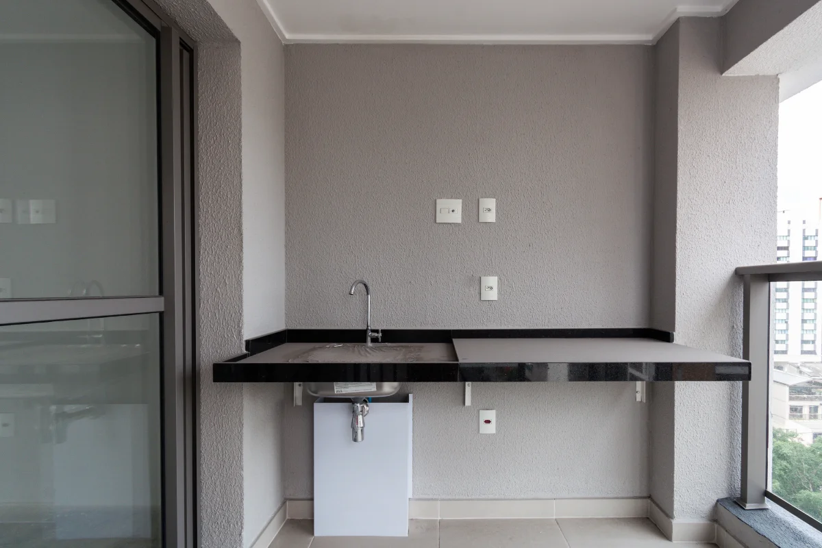 Apartamento 50 m² | 1 dormitório (suíte) | 350 m do metrô Santa Cruz