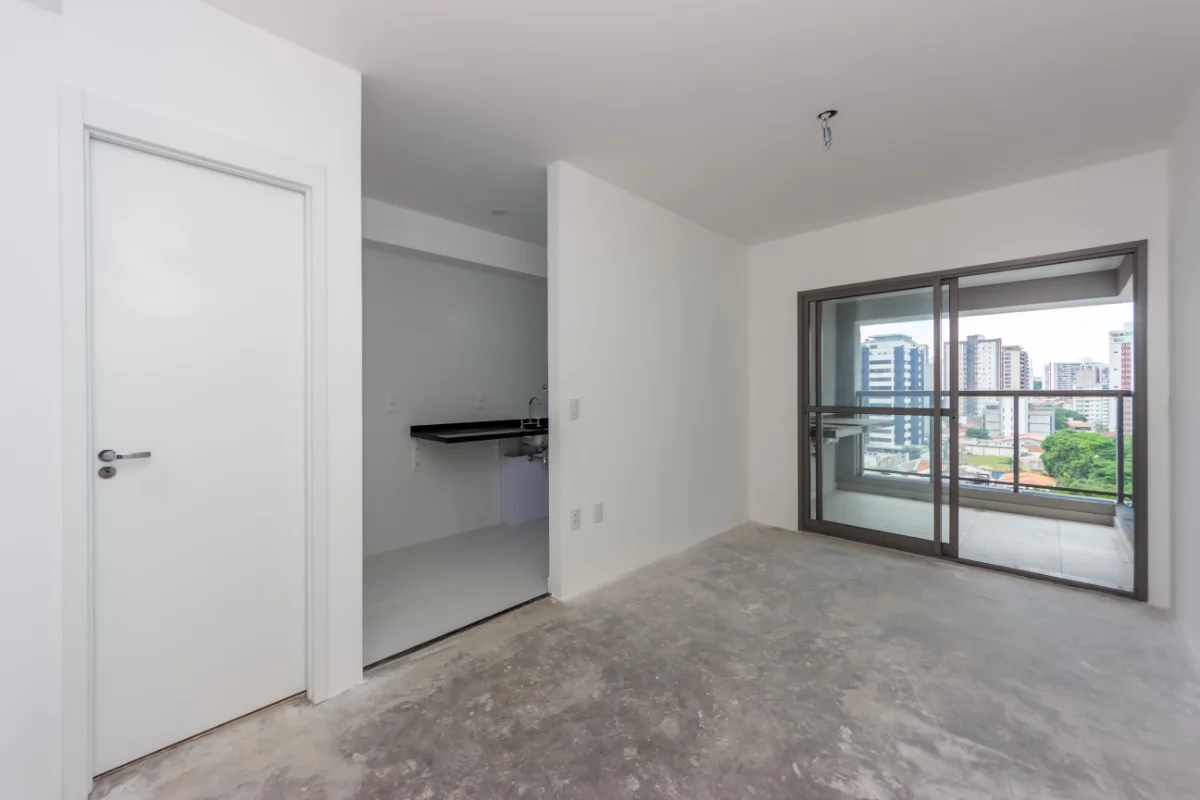 Apartamento 51 m² | 1 dormitório (suíte) | 350 m do metrô Santa Cruz