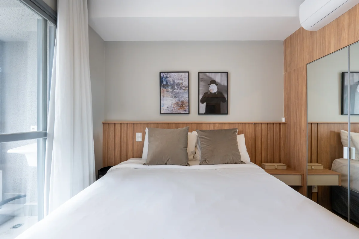 Studio 35 m² | 500 m do metrô Ana Rosa