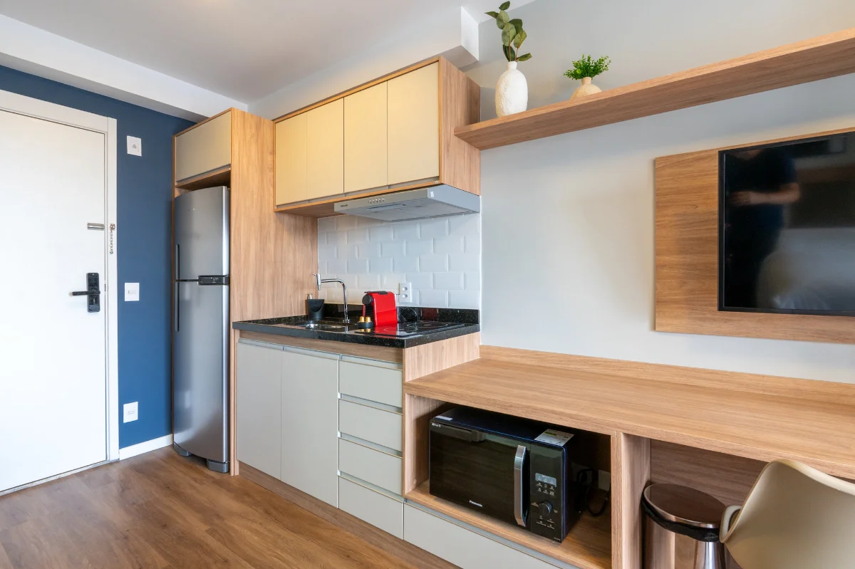Studio 35 m² | 500 m do metrô Ana Rosa