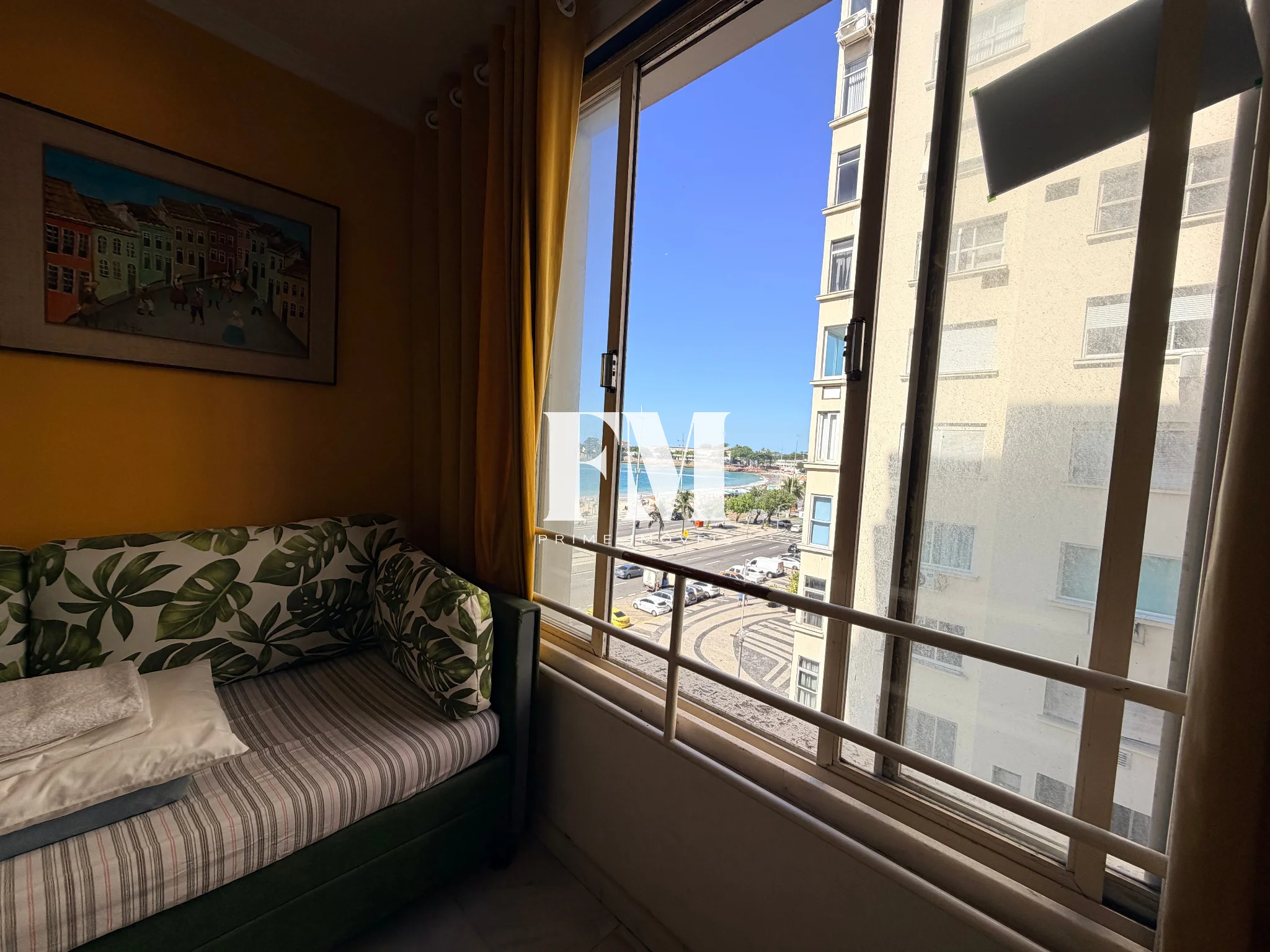 Apartamento de 1 suite à venda com vista mar exclusiva a 50m da areia em Copacabana com potencial i - foto 4