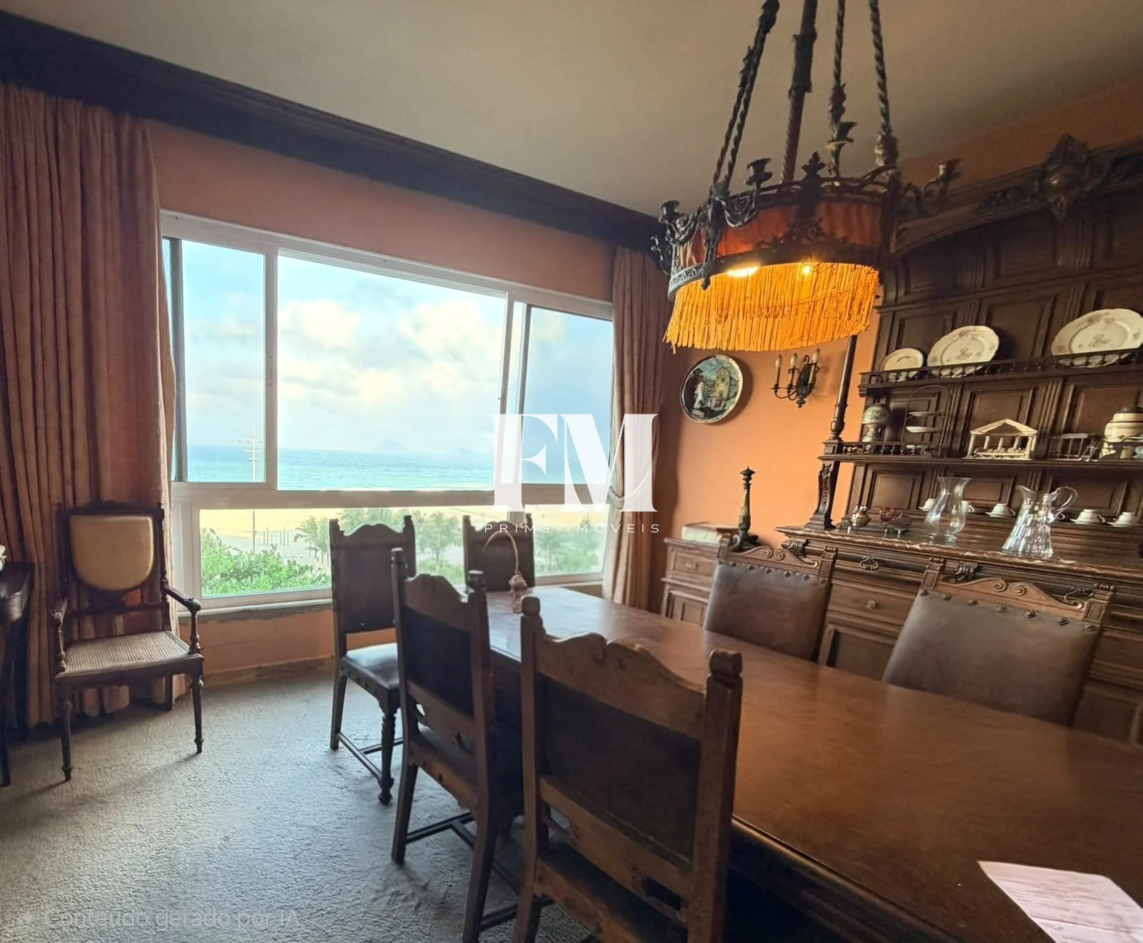 Apartamento frente para praia alto padrão à venda - joia bruta de 4 quartos com vista eterna privil - foto 11