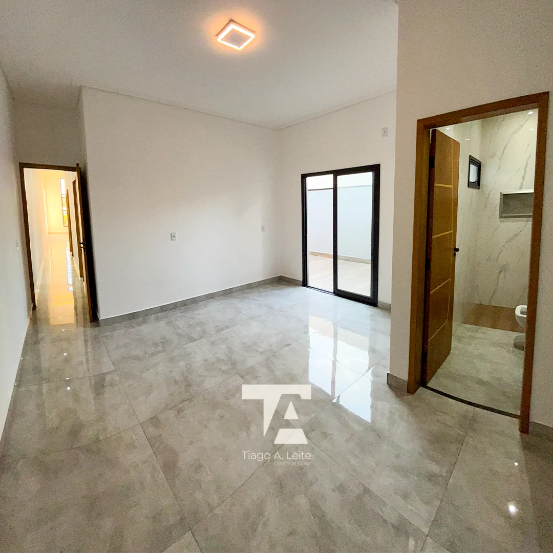 Casa nova 3 quartos com suíte e espaço gourmet à venda no Bosque da Imperatriz – Pindamonhangaba/SP  