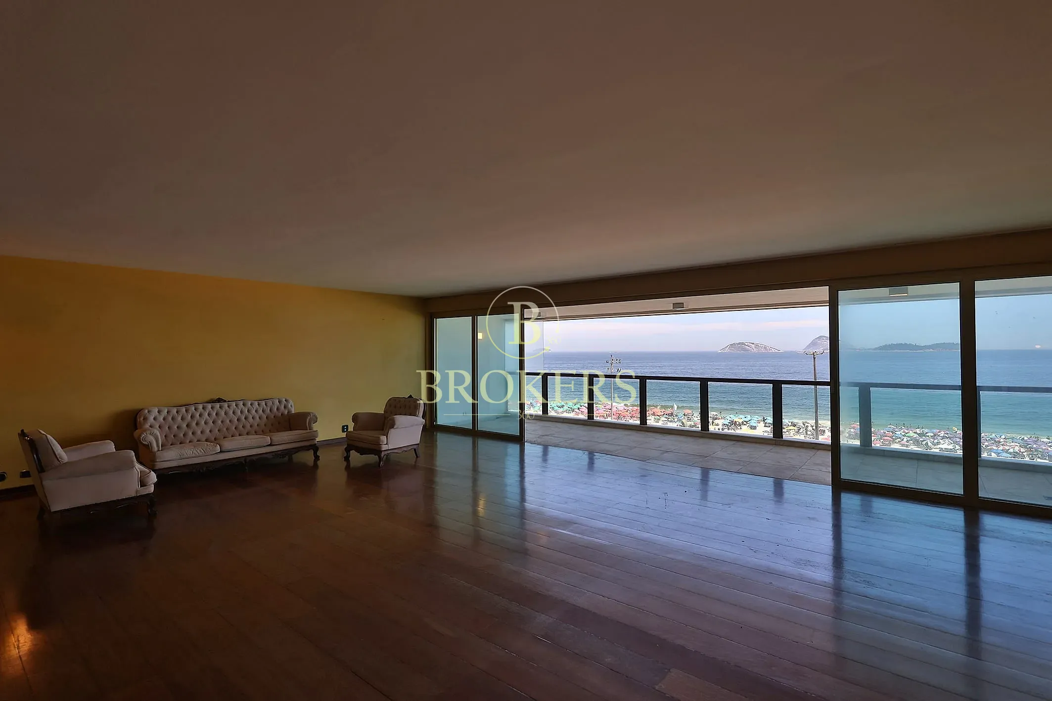 Apartamento à venda, Avenida Vieira Souto - Ipanema. Varanda com vista mar, varanda, salão, 3 quart — foto 22