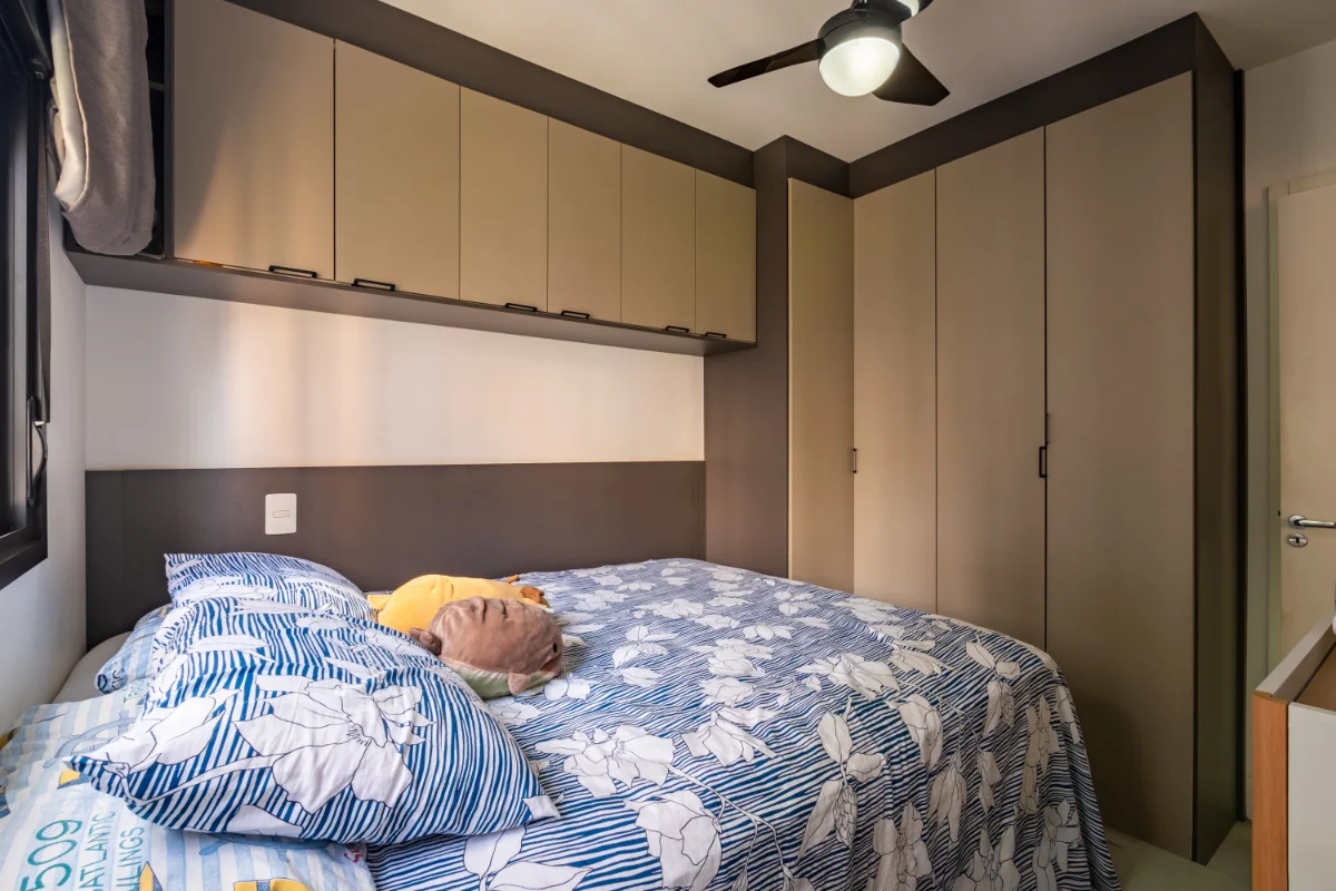 Studio mobiliado 43 m² | 700 m do metrô Praça da Árvore